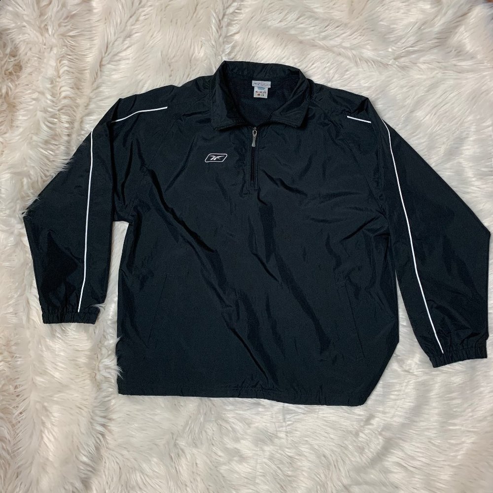 REEBOK Black Vintage Windbreaker